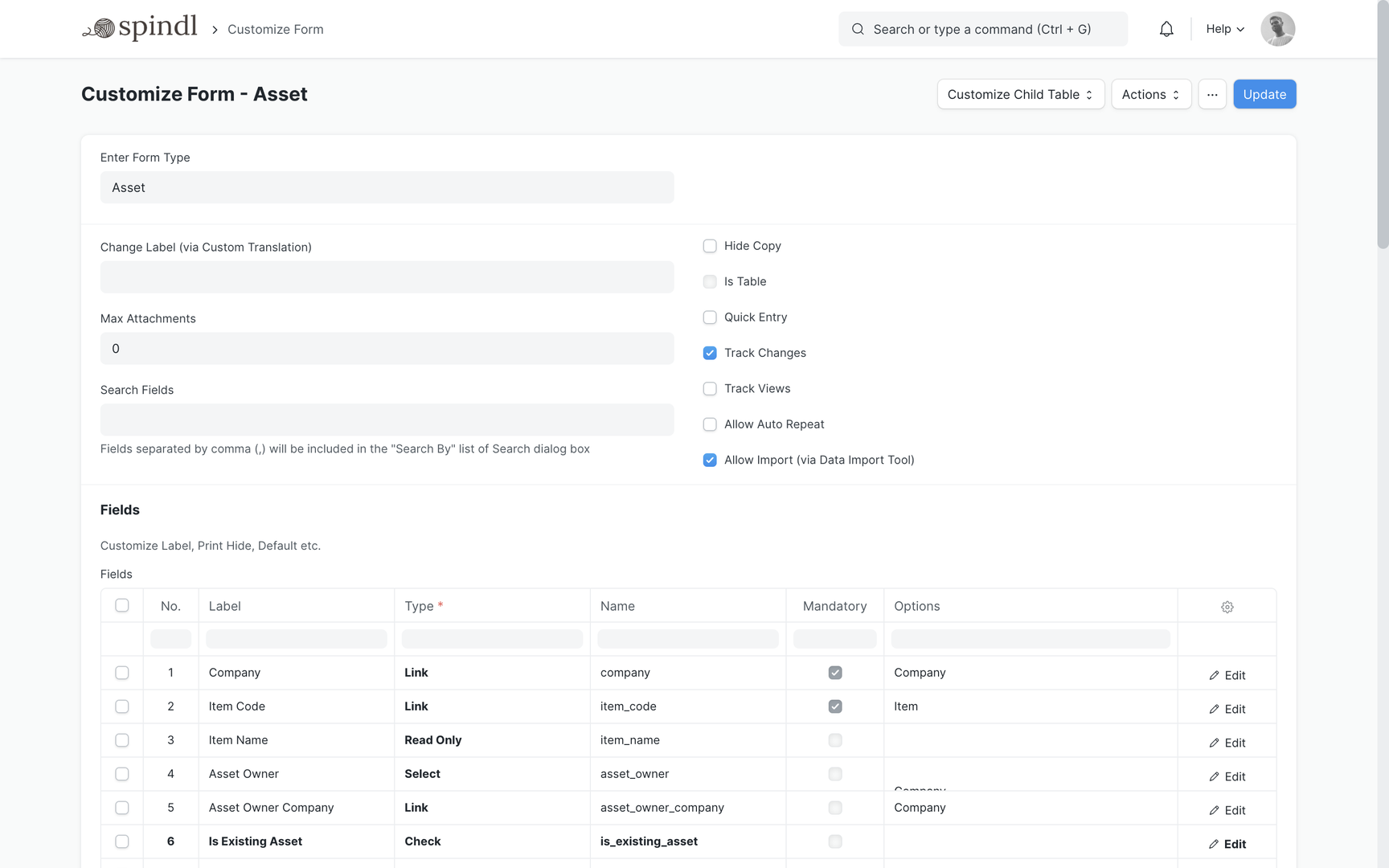 On-the-fly customizations